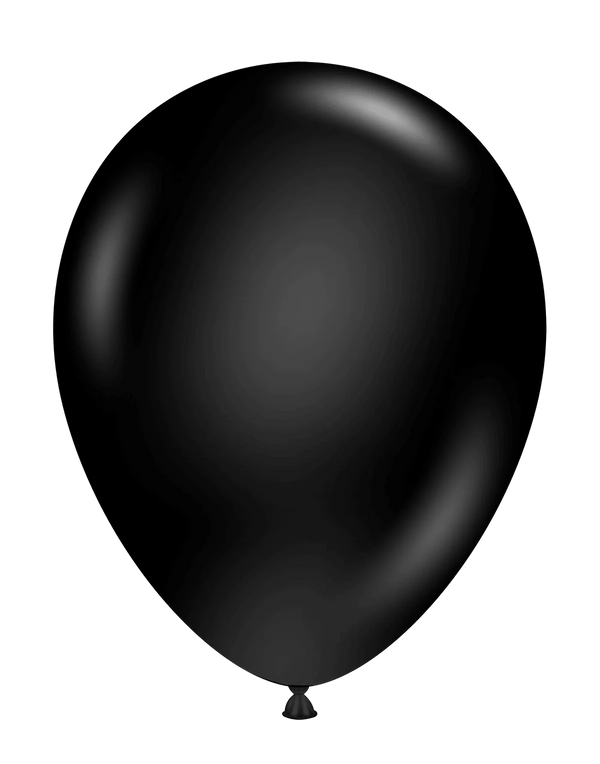 36-Inch Balloon - Air Filled (Tuftex Black)