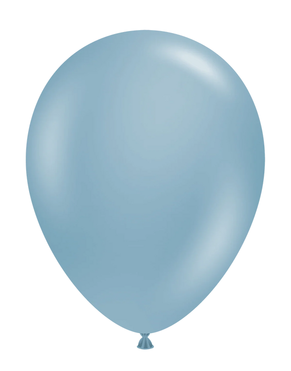 36-Inch Balloon - Air Filled (Tuftex Blue Slate)