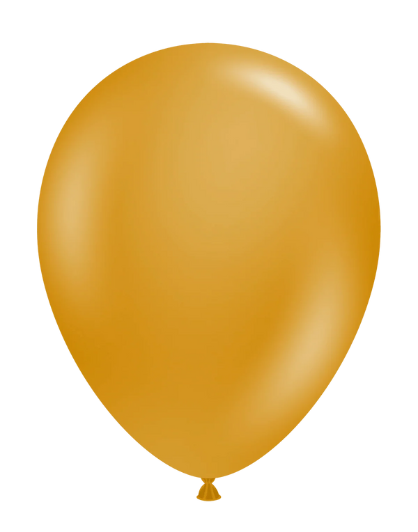 36-Inch Balloon - Air Filled (Tuftex Metallic Gold)
