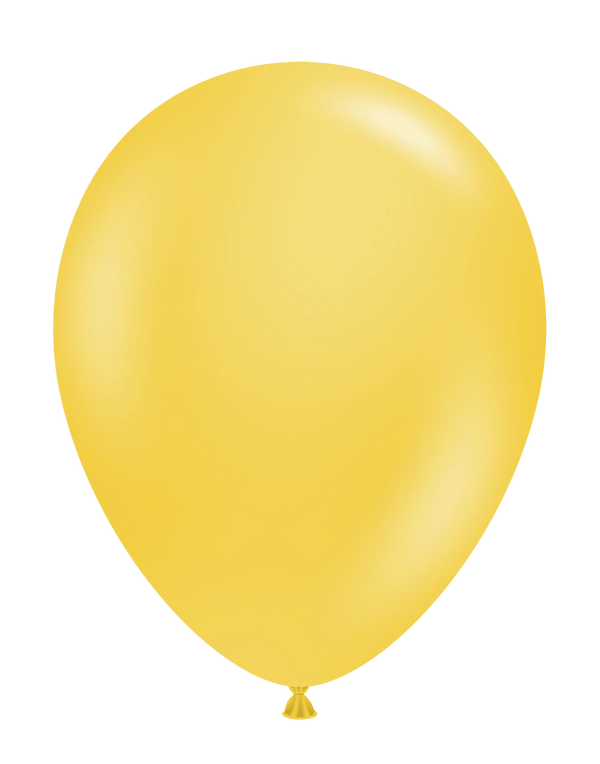11-Inch Balloon - Air Filled (Tuftex Goldenrod)