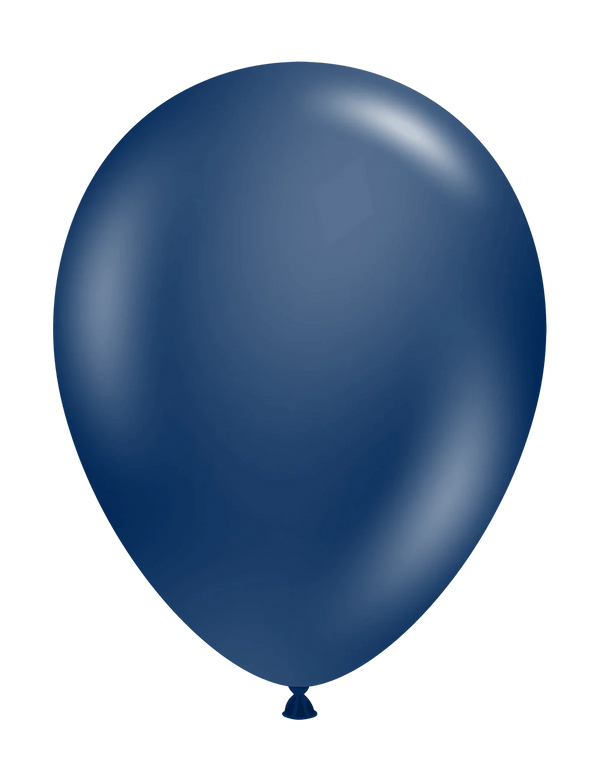 36-Inch Balloon - Air Filled (Tuftex Metallic Midnight Blue)