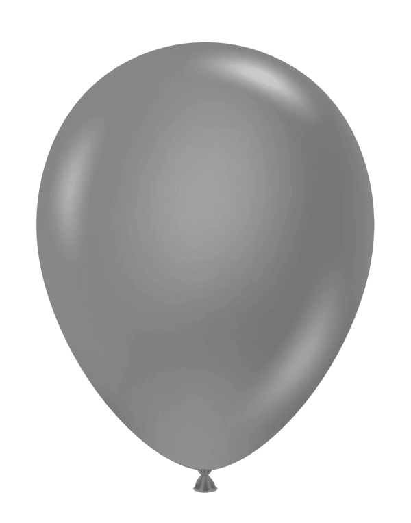 36-Inch Balloon - Air Filled (Tuftex Metallic Silver)