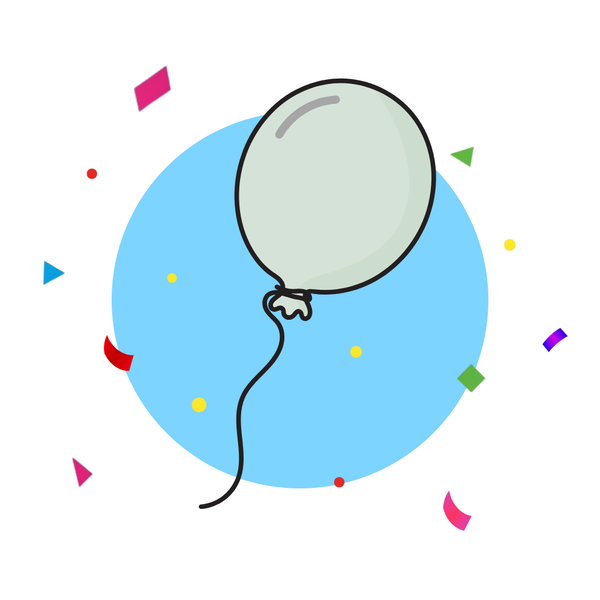 24-Inch Balloon - Air Filled (Pixie)