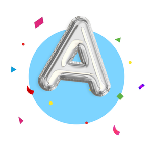 Letters Silver (Air)