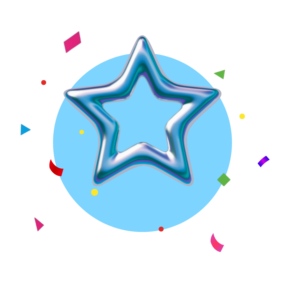 Mylar Characters Blue Balloon (Air)